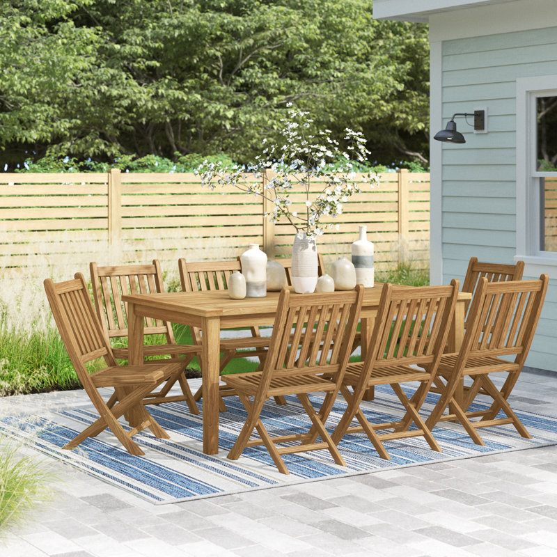 Modway marina teak set hotsell